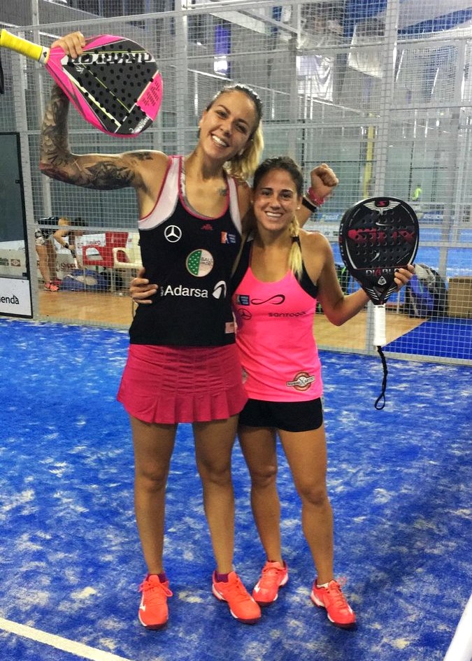 Alba Galn y Mari Carmen Villalba triunfo octavos Arroyo de la Encomienda Challenger 2018