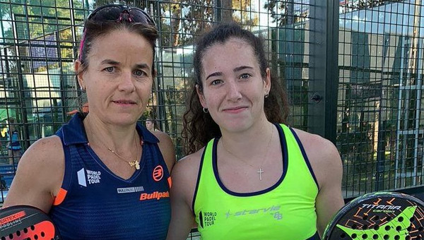 Cata Tenorio y Araceli Martnez octavos de final WPT San Javier Challenger 2019