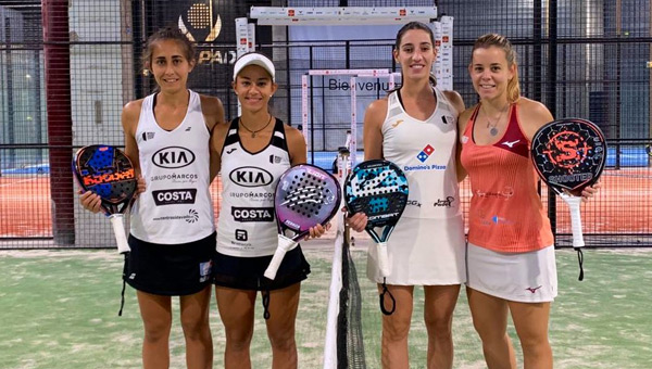 Teresa Navarro y Luca Martnez victoria cuartos wpt Pars 2019