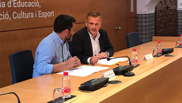 FIrma acuerdo Juegos Deportivos Valencianos 2019