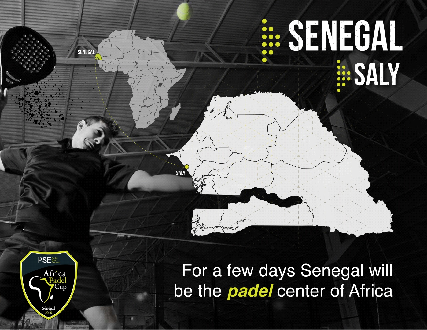 Africa Padel Cup 2019 Senegal cartel oficial