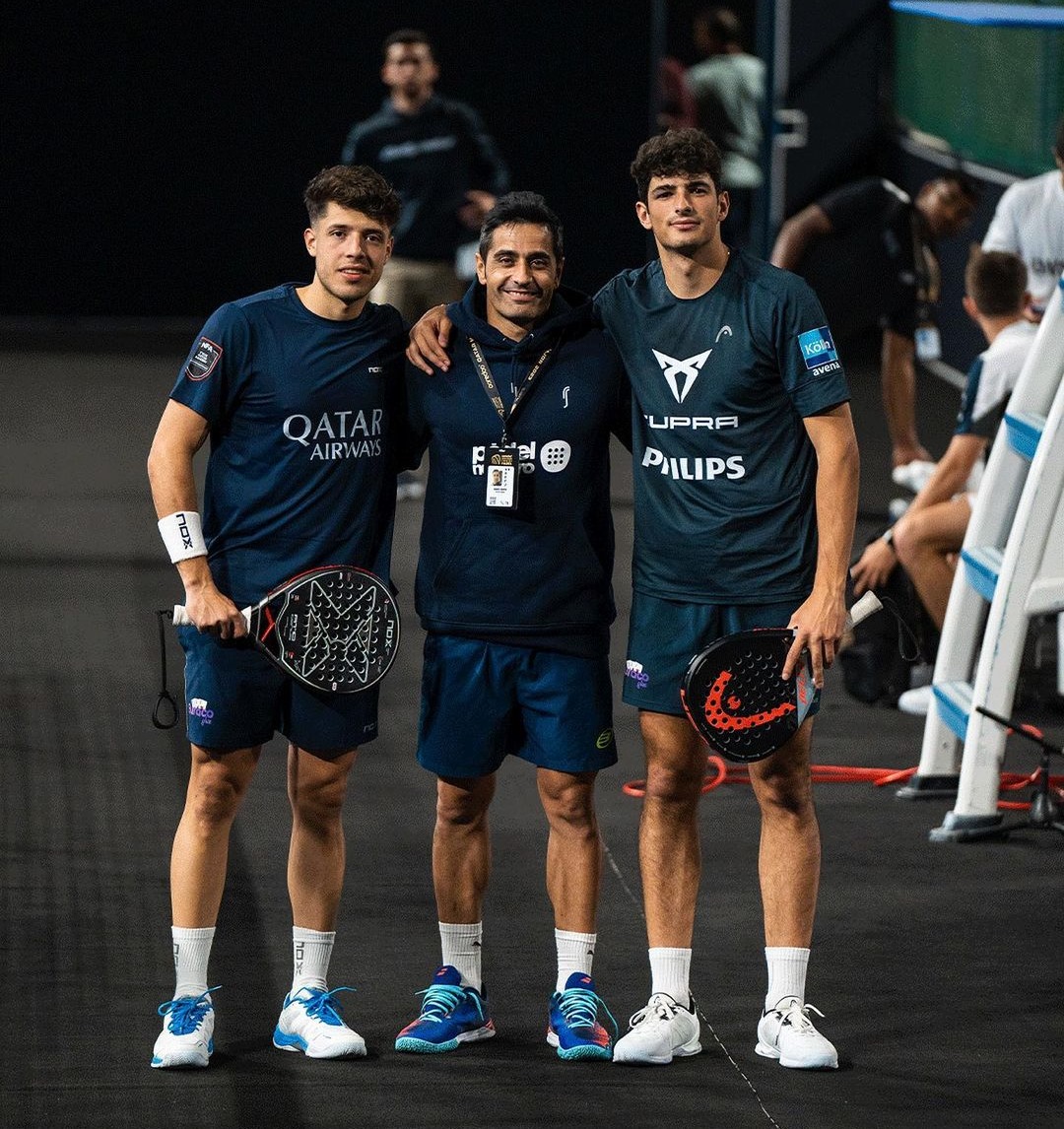 Agustn Tapa y Arturo Coello primera ronda Qatar Major Premier Padel 2023 