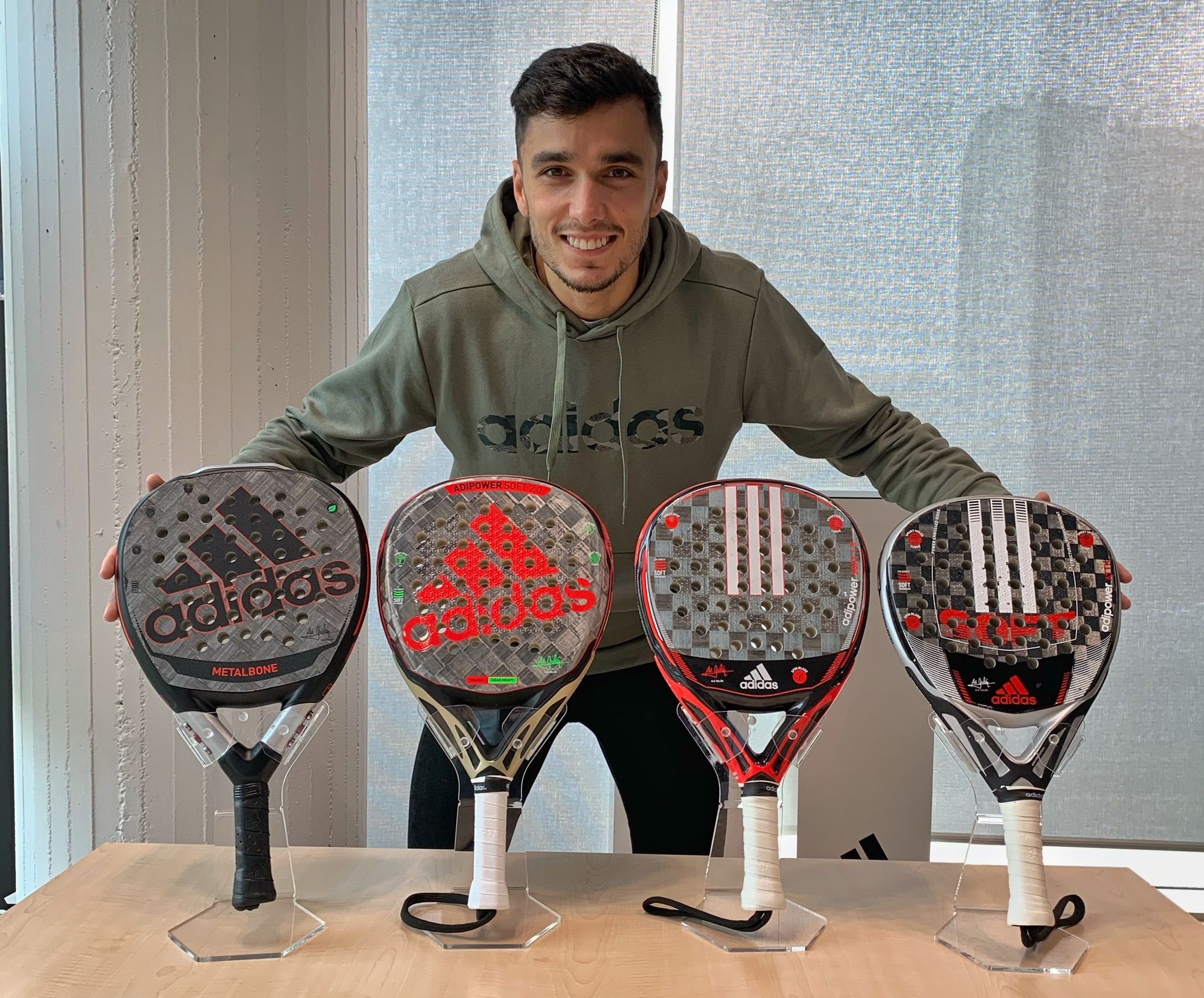 Ale Galán y adidas padel: la unión y conjunto continúan