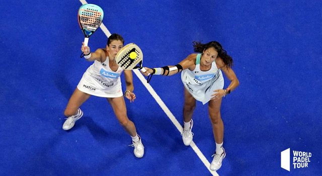Alejandra Salazar y Gemma Mlaga Open final 2022