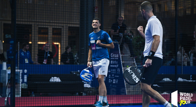 lex Arroyo y Lucho Capra inicio cuadro final Bruselas 2023