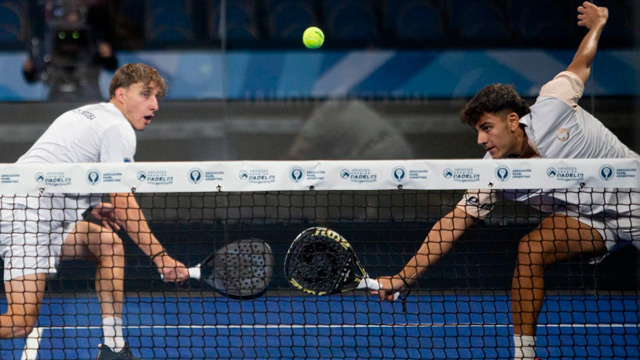 lvaro Montiel y Marcos Crdoba inicio cuadro final mendoza Premier Padel 2023