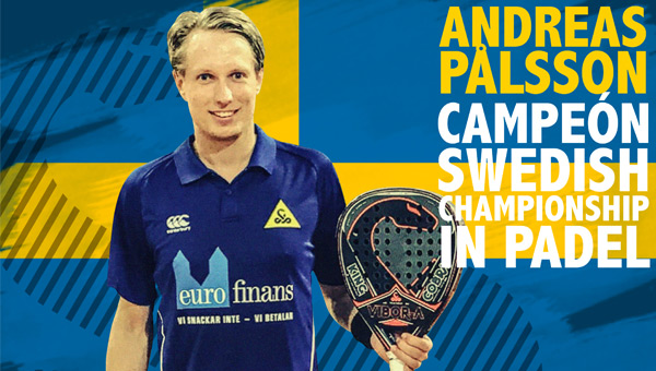 Andreas Palsson campen Suecia nmero 1
