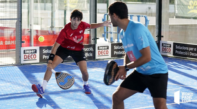 Antonio Luque y Mario del Castillo previas Menorca Open 2021