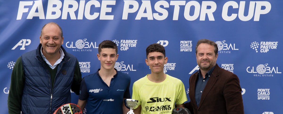 Primeros ganadores Sub 18 Fabrice Pastor Cup Sevilla
