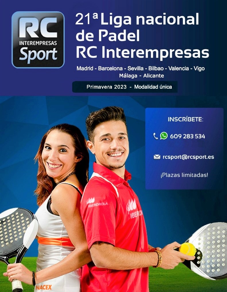 Liga Interempresas Padel RC Sport 2023