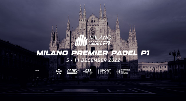 Anuncio oficial Premier Padel Miln 2022