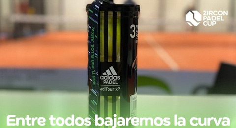 El circuito Zircon y adidas padel centran esfuerzos en una campaa solidaria