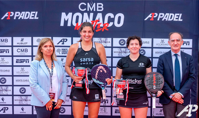Victoria Araceli Martnez y Marina Guinart final Mnaco 2023