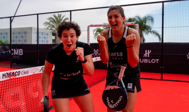 Araceli Martnez y Marina Guinart final Mnaco 2023