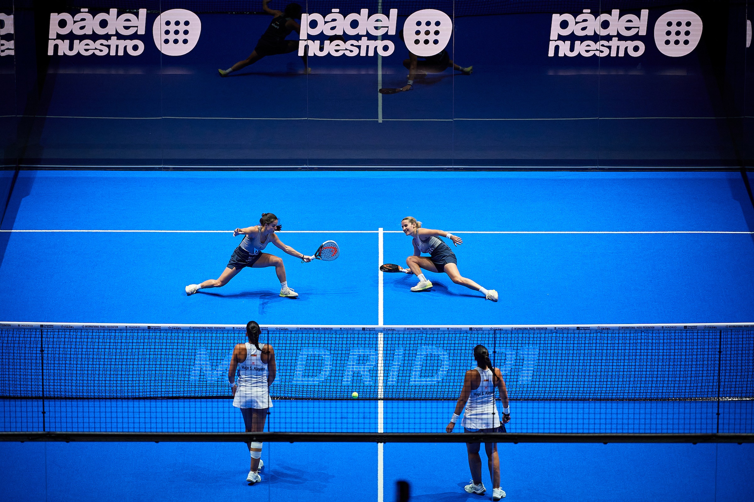 Ari y Paula semis Madrid Premier Padel P1 2023 