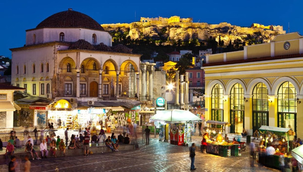 Barrio de Atenas visita turismo