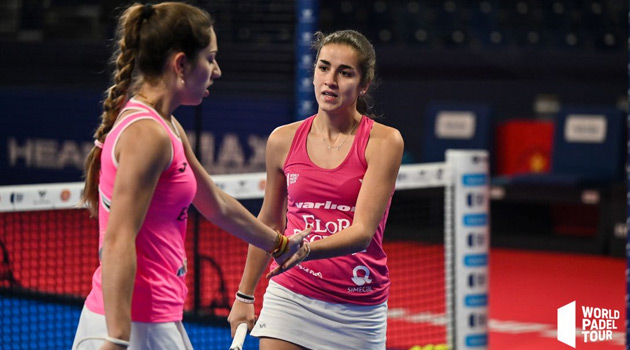 Bea Caldera y Carmen Goenaga cuadro final Vigo Open 2022