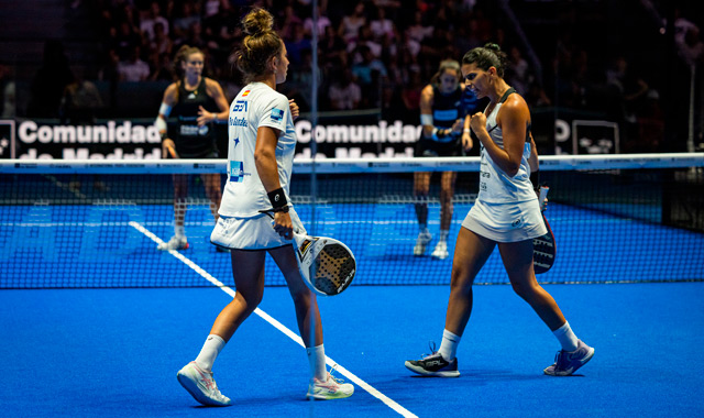 Bea Gonzlez y Delfi Brea semis Madrid Premier Padel P1 2023