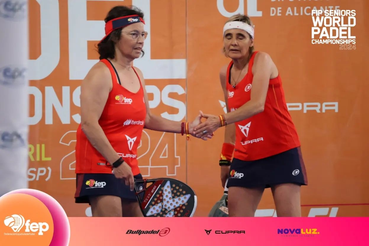 Beln Castrillo y Eva Gayoso duelo Argentina Mundial Senior 2024 Alicante