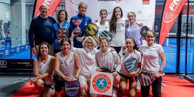 Campeonas cuadro femenino Cto Madrid Absoluto por equipos 2024 