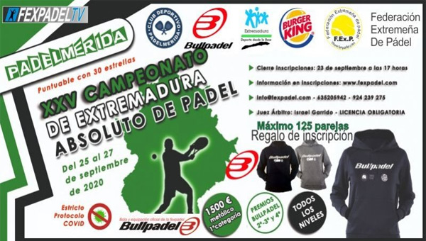 Campeonato Extremadura Absoluto 2020