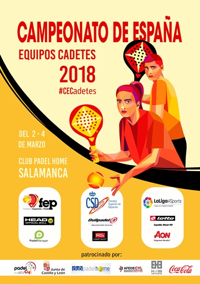 Cartel campeonato espaa equipos FEP 2018