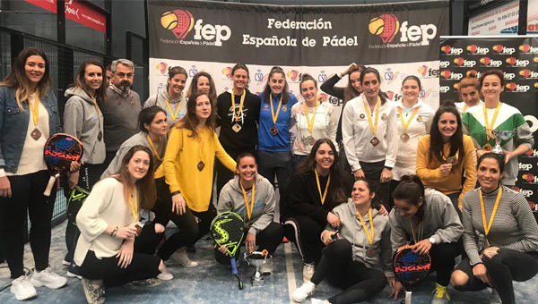 Club de Tenis y Pdel Capellana A campeonas Espaa 2 cat 2019