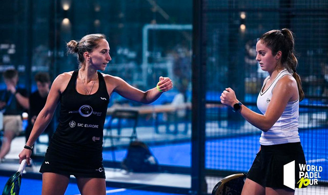 Carlotta Casali y Marta Borrero finales previas chicas Open Dinamarca WPT 2023