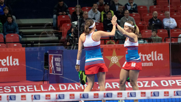 Carolina Navarro y Cecilia Reiter cuartos final WPT Zaragoza 2018