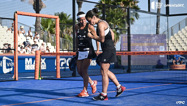 Eli Amatriain y Carolina Navarro cuartos Marbella Challenger 2021