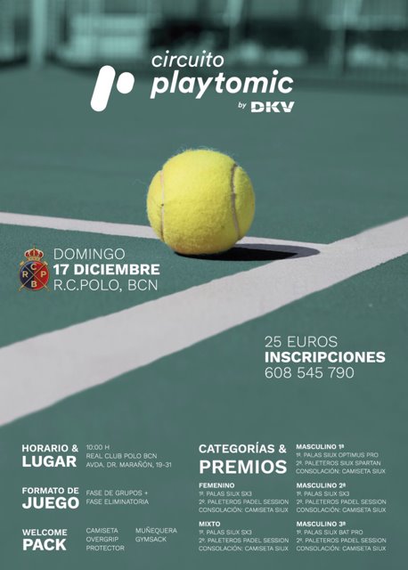 Circuito Playtomic ltima prueba 2017