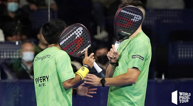 Chingotto y Tello cuadro final Alicante Open 2022