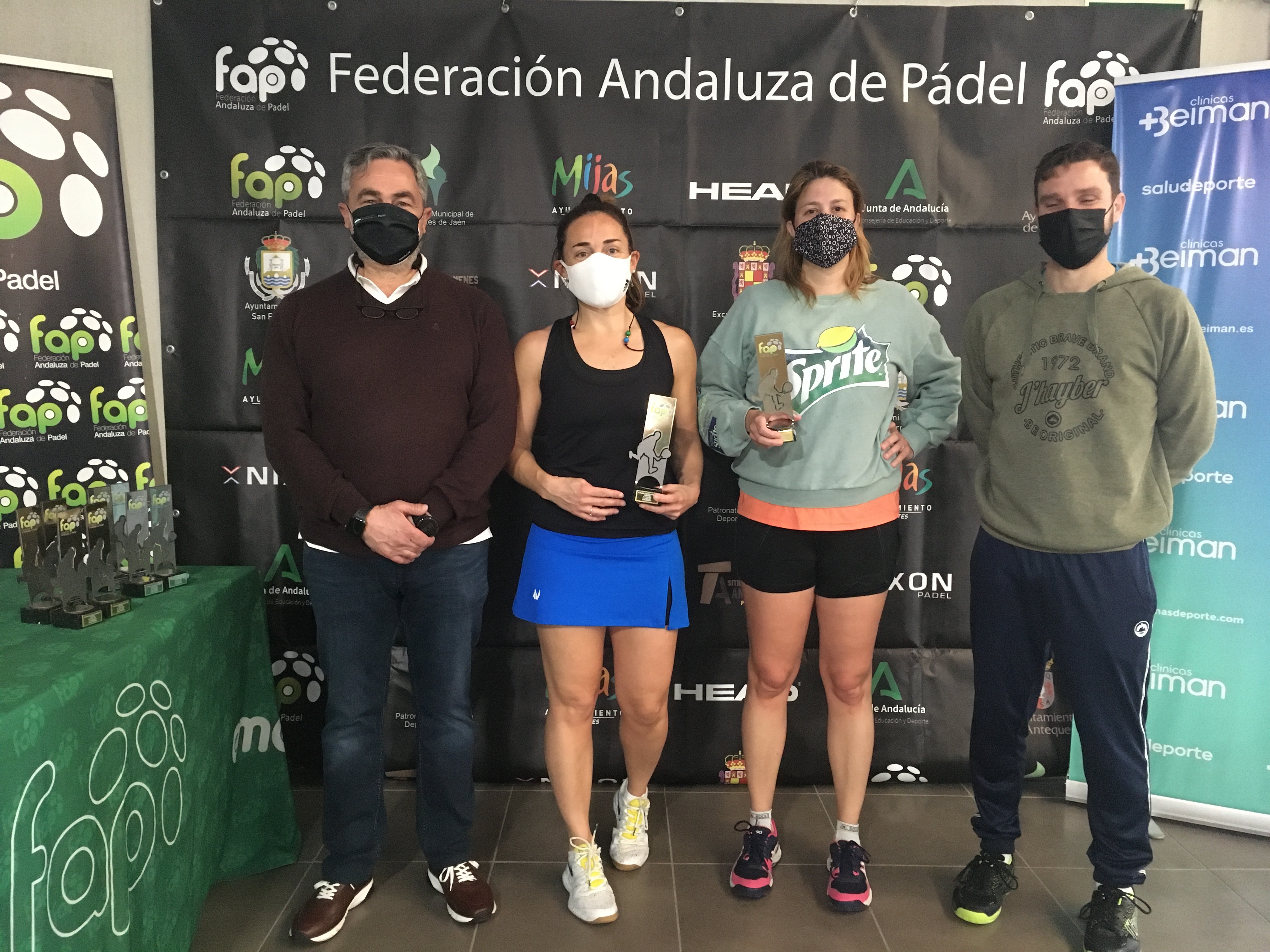 Ganadoras cita femenina senior FAP Jerez