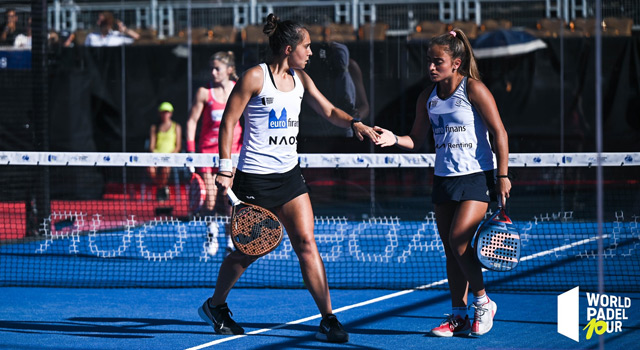 Claudia Jensen y Jessica Castell final Chile Open 2023