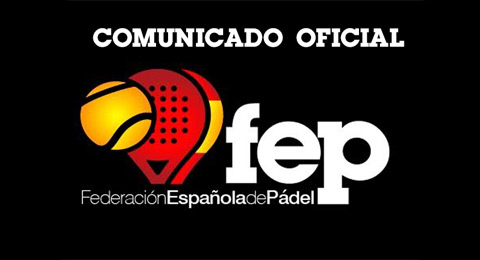 Comunicado oficial FEP Cto Espaa