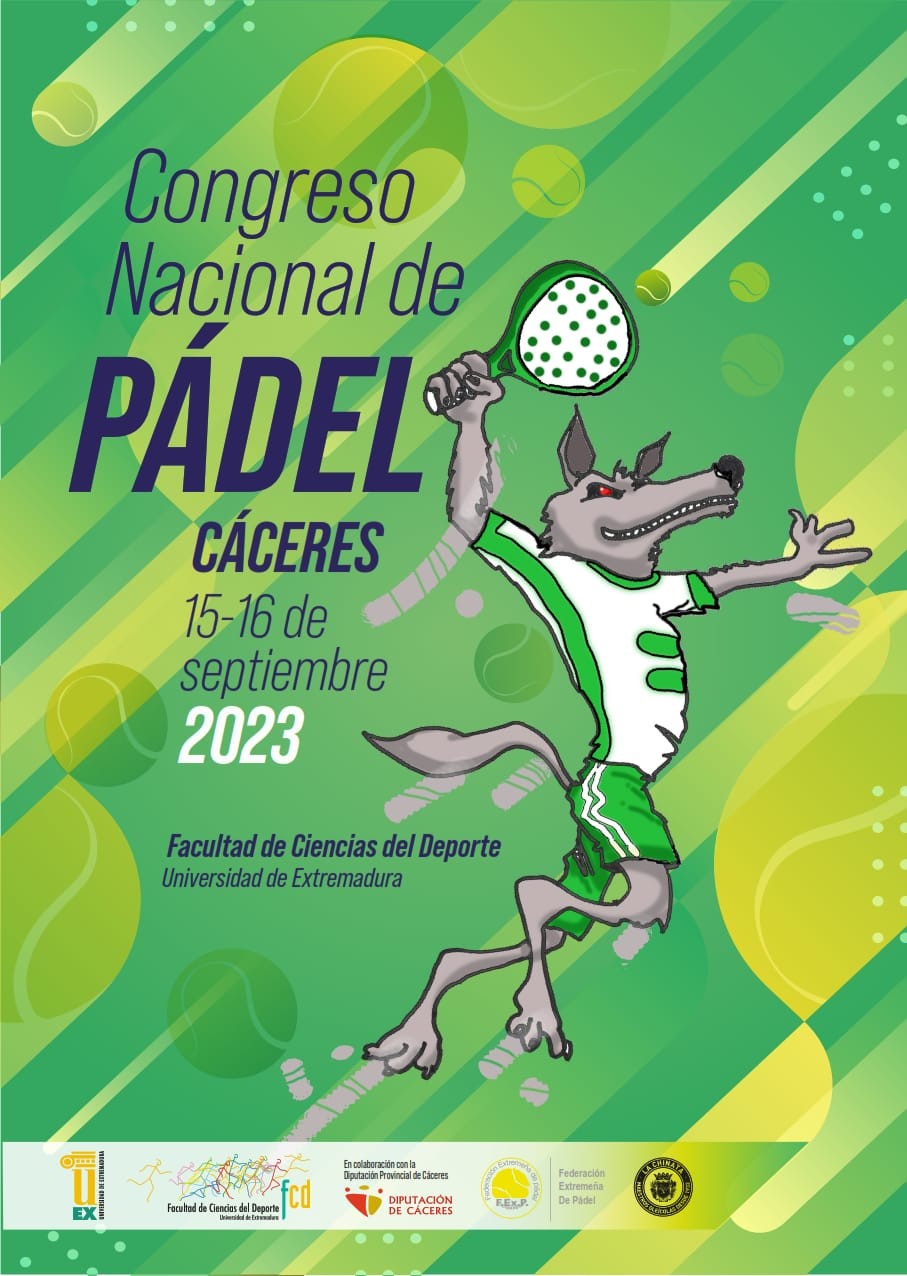Pádel congreso nacional Extremadura septiembre 2023