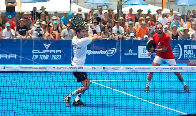 Mario Del Castillo y Pablo Lij final masculina FIP Star Gran Canaria 2023