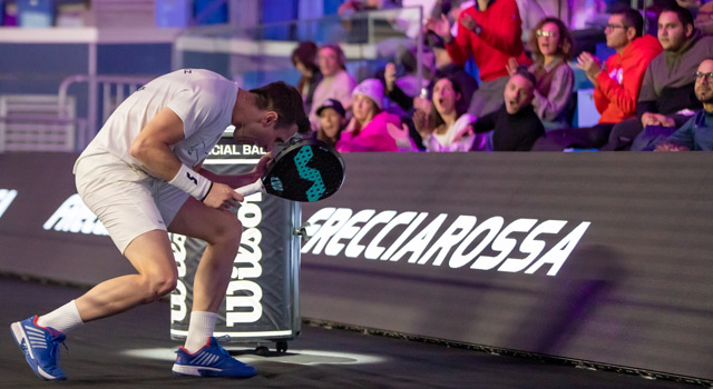 Vctor Ruiz cuartos de final Miln Premier Padel 2022