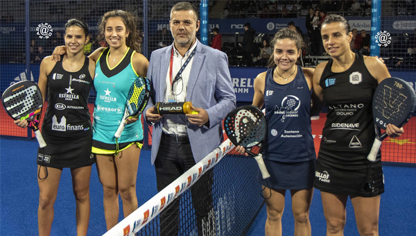 Bea Gonzlez y Delfi Brea partido cuartos WPT Master Final