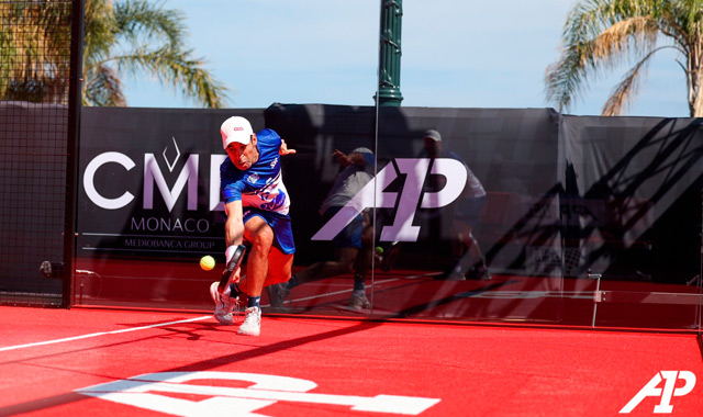 Diego Ramos octavos A1 Padel Mnaco master 2023