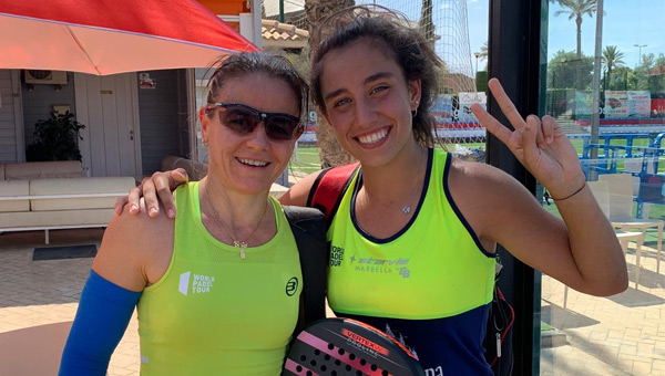 Bea Gonzlez y Cata Tenorio octavos wpt jan Open 2019