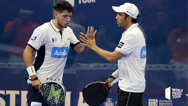 Agustn Tapia y Fernando Belastegun partido octavos WPT Valencia Open