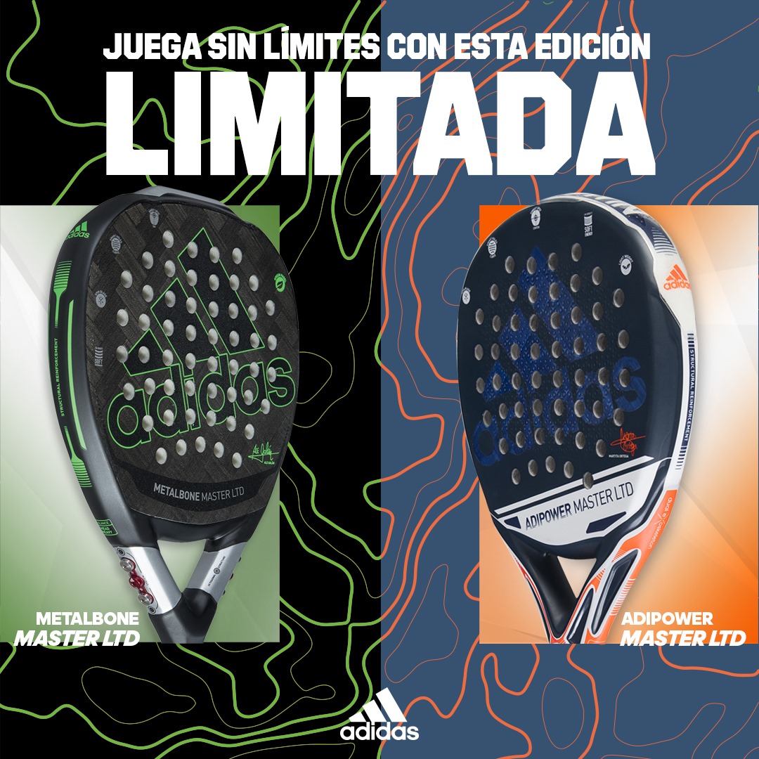 Edicin limitada adidas padel 2021 palas Master