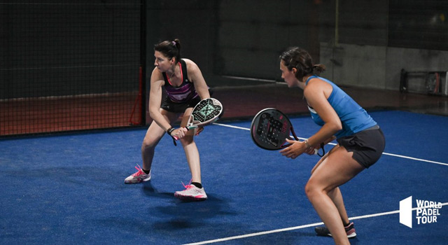 Emily Stellato y Carolina Petrelli previas Bruselas Open 2022
