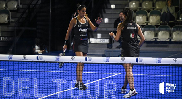 Mapi Sánchez Alayeto y  Sofia Araújo Dinamarca Open
