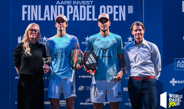 Entrega de ttulos final masculina Finlandia Open 2023