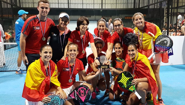 Espaa chicas campeonas del Mundo Paraguay 2018