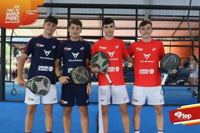 Espaa final mundial open parejas chicos 2023