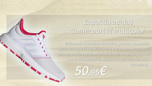 Zapatilla adidas Gamecourt W MUltocolor