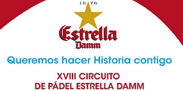Estrella Damm busca rcords con su circuito de pdel